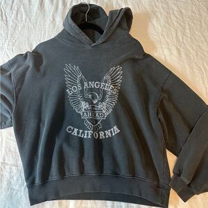 ANINE BING Alec Hoodie White Eagle - perfect condition!